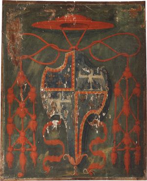 추기경 이폴리토 데스테의 문장