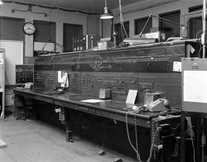 US&S 릴레이 연동 장치의 제어 패널