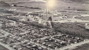 미란다데에브로의 제지 공장