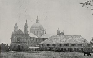 오톤 옛 교회: 1891년 헌당, 1948년 1월 24일 지진으로 파괴