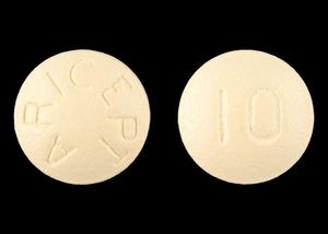 10mg 아리셉트정