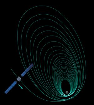 Smart-1 달 궤도 강하