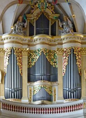 프라이베르크 대성당의 질버만 오르간