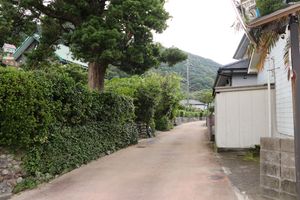 테우치 무가 저택 거리