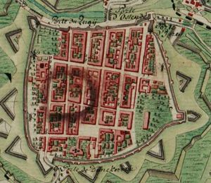 페라리스 지도 (1775년경)의 니우포르트