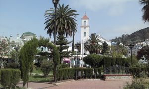 셰프샤우엔 시내 중심 정원.