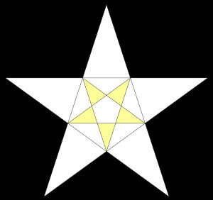 정십이면체의 첫 번째 별모양화