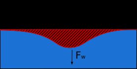 표면 장력에 의한 부력