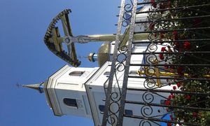 성모 승천 정교회 대성당의 황금 돔