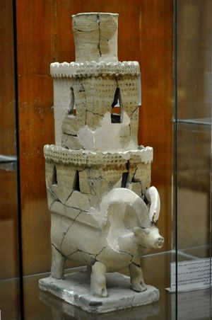 후르리인 향 용기