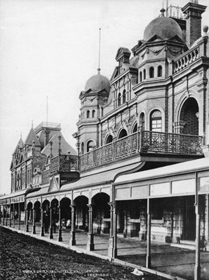 요크 호텔과 오리엔탈 호텔, c. 1900