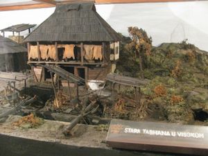 가죽 가공을 위한 전통적인 보스니아 시설