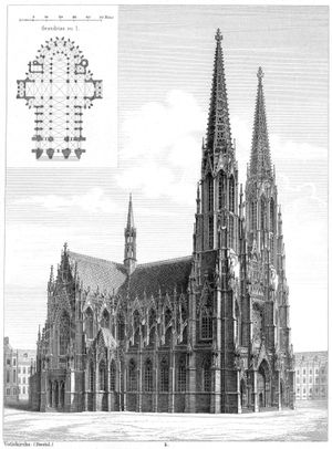 1879년의 보티프 교회