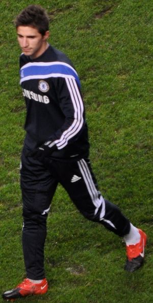 첼시에서 훈련 중인 보리니