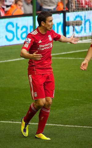 2011년 리버풀에서 뛰는 다우닝