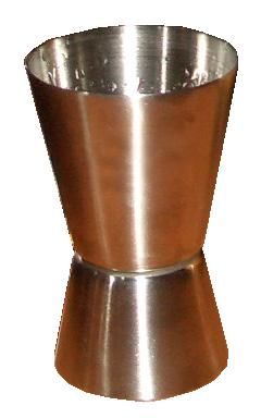 1 지거를 계량하는 컵