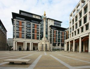 패터노스터 광장, 런던 증권 거래소의 본거지