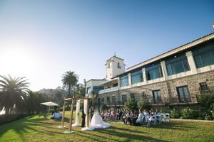 벨에어 베이 클럽에서의 결혼식