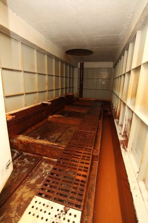 철 침전을 위한 빈 폭기 탱크