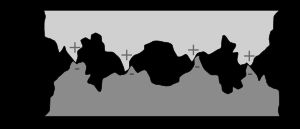 마찰전기 충전을 보여주는 그림