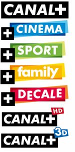 Canal+의 프랑스 국내 자매 채널 로고들