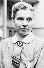 철십자 훈장을 받은 두 번째 여성, 간호사 엘프리데 브누크