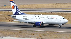 카스피안 항공 보잉 737-500