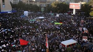 이란 이스파한에서 팔레스타인 지지 시위