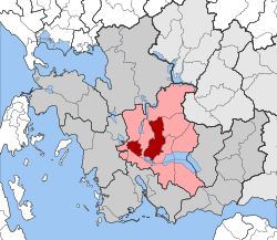 아그리니오 시 구역