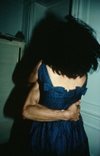 The Hug, NYC, 1980, 골딘의 시바크롬 프린트