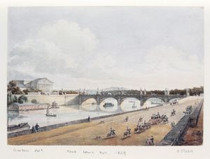 1829년 다리, 12개의 조각상