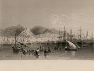 1836년의 시로스섬