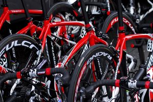 2007년 캘리포니아 투어에서 퀵 스텝 팀의 스페셜라이즈드 자전거