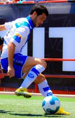 2011년 푸에블라에서 뛰고 있는 가르시아