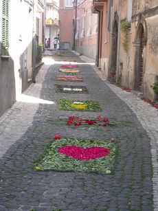 비아 델라 레푸블리카의 인피오라타.