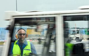 프랑크푸르트암마인 공항에 있는 마샬러