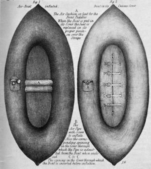 두 사람이 타는 할케트 보트(Halkett boat), 캔버스 덮개 유무