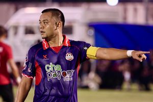 아디가 시범 경기에서 카스카와 함께 경기하는 모습, 2024년