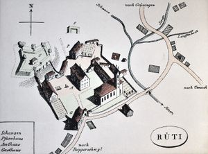 수도원 지도 (1800년)