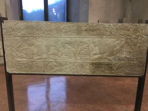 테오도타의 쟁반, 8세기 중반, 파비아 시민 박물관