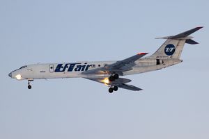 2011년 퇴역한 유테이르 익스프레스 투폴레프 Tu-134기