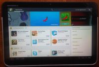 안드로이드 마켓을 사용하고 있는 이탈리아 모토로라 줌