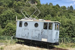 원래는 WAB 55, 1992년 WAB로 복귀한 라우터브루넨 전차, 뮌헨슈타인 BL에 있는 1997년 기념물 WAB 55(구 Alioth 공장).