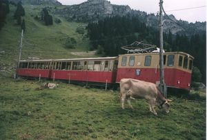 쉬니게 플라테 하행 열차