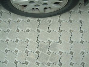 인터로킹 블록 포장