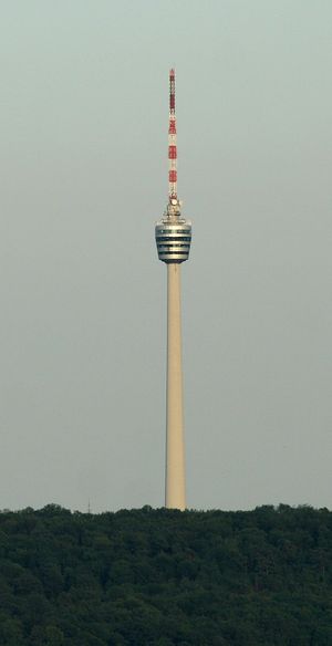 슈투트가르트 TV 타워(Fernsehturm Stuttgart): 최초의 철근 콘크리트 TV 타워