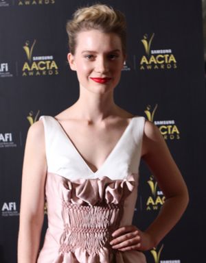 2012년 AACTA 어워드에서의 바시코프스카