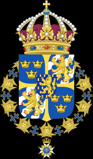 스웨덴 여왕 소피아의 문장