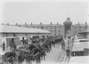 뉴브리지 병영의 마구간 (1910년경)