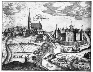 16세기 Tapiau 묘사